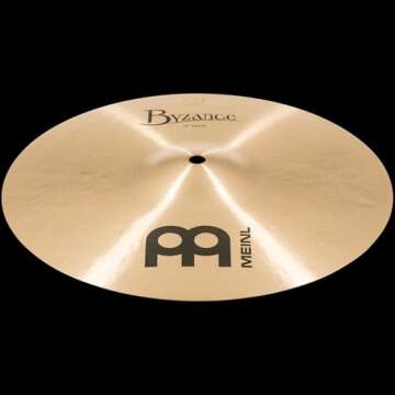 Meinl Cymbals B12S Byzance 12-Inch Traditional Splash Cymbal (VIDEO),metallic