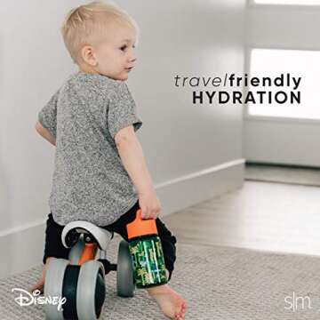 Minnie Mouse Kids Water Bottle | BPA-Free Tritan Design | Leakproof