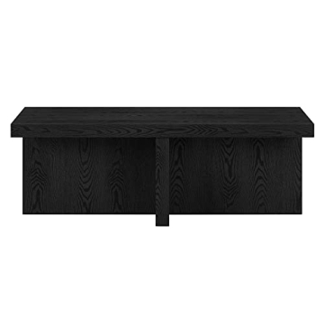 Henn&Hart 44" Coffee Table for Modern Living Spaces