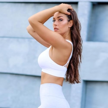 Aoxjox Seamless Sports Bras for Active Women