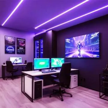 iNextStation Neon Led Strip Lights Purple, 16.4ft/5m Neon Light Strip 12V Silicone Waterproof Flexible LED Neon Lights for Bedroom Festival Party Neon Sign DIY Decor (Power Adapter not Included)