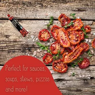 Amore Vegan Sun Dried Tomato Paste Tube - Non-GMO Italy