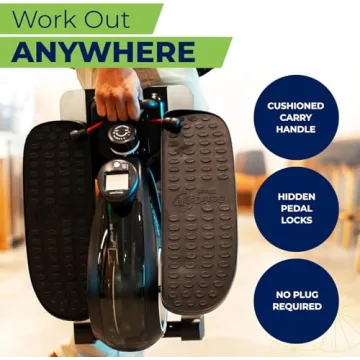 DeskCycle Ellipse Leg Exerciser - Compact Under Desk Elliptical