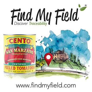 Cento San Marzano Whole Peeled Tomatoes - Authentic Flavor