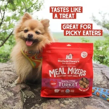 Stella & Chewy's Freeze Dried Raw Turkey Meal Mixer for Dogs