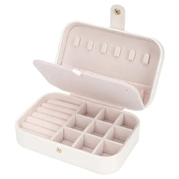 FEISCON Travel Jewelry Box - Compact and Chic Organizer for Jewelry Lovers