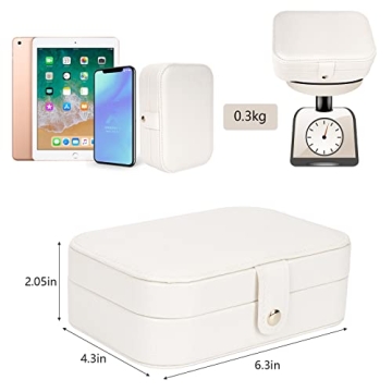 Chic FEISCON Travel Jewelry Box for Jewelry Lovers