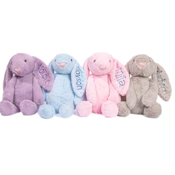 Custom Plush Bunny Toy - Soft Personalized Gift for Kids