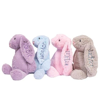 Custom Plush Bunny Toy - Soft Personalized Gift for Kids