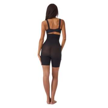 SPANX Seamless Higher Power Short - Lightweight, All-Day Comfort - Core Control Shapewear - High-Waisted Underwear - Very Black - Small
