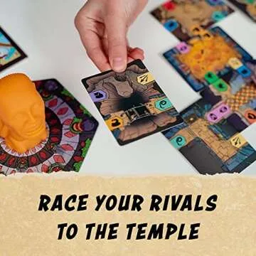 Funko Games Indiana Jones Throw Me The Idol! Family Board Game Ages 7 and Up 2-10 Players