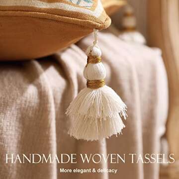 patdrea Designer Pack of 4 Throw Pillow Covers,Beige Vintage French Soft Linen Pillows Cover with Daisy Floral Pattern,Vintage Square Farmhouse Decorative Pillowcase for Couch,Bed,Living Room