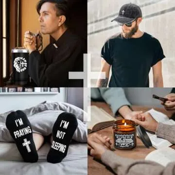 Inspiring JTAMOHI 10 Pcs Christian Gifts for Men