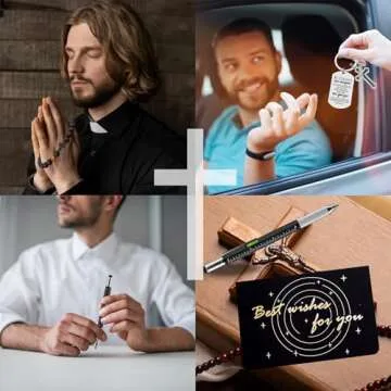 Inspiring JTAMOHI 10 Pcs Christian Gifts for Men