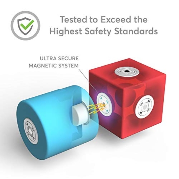 Blockaroo Magnetic Foam Blocks STEM Preschool Bath Toys