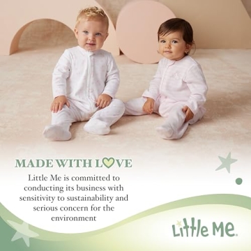 Shop Little Me Baby-Girls Sweet Bear Footie for Newborns