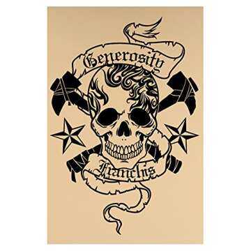 Practice Skin Blank Tattoo Skin Practice Double Sides Tattooing and Microblading Eyebrows Fake Pract...