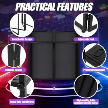 Portable DJ Facade Table for Stunning Events and Gigs