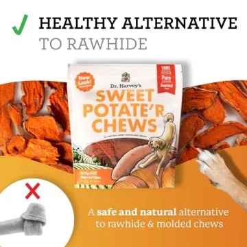 Dr. Harvey's Sweet Potate'r Chews for Dogs - 100% Natural