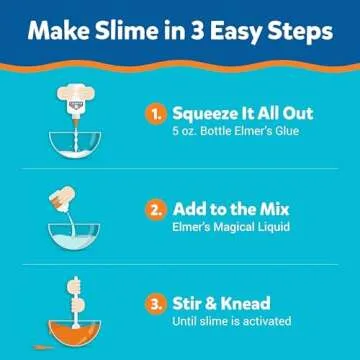 Elmer’s Metallic Slime Kit | Slime Supplies Include Elmer’s Metallic Glue, Elmer’s Magical Liquid Slime Activator, 4 Piece Kit