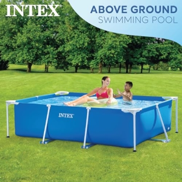 Intex Rectangular Frame Swimming Pool for Summer Fun