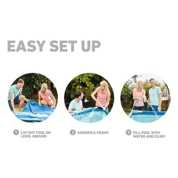 Intex Rectangular Frame Swimming Pool for Summer Fun