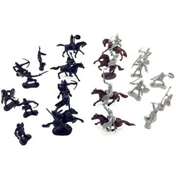 Guaishou Dragon Knight Action Figure Horse with Lance Fantasy World Ancient Soldiers Warriors Army Cavalry Party Favors Classic Soldier Toys