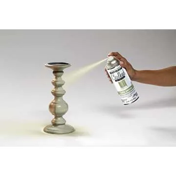 Rust-Oleum 374163 Chalked Ultra Matte Spray Paint, 12 oz, Tate Green