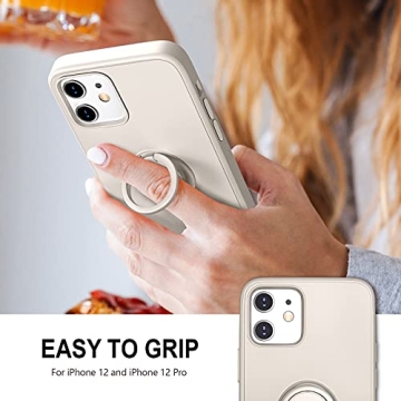 Hython iPhone 12 & 12 Pro Case with Rotatable Kickstand