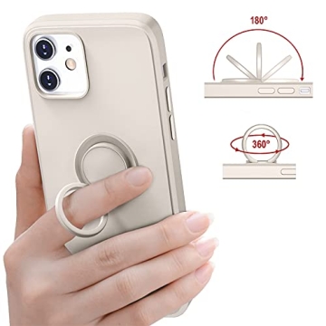 Hython iPhone 12 & 12 Pro Case with Rotatable Kickstand