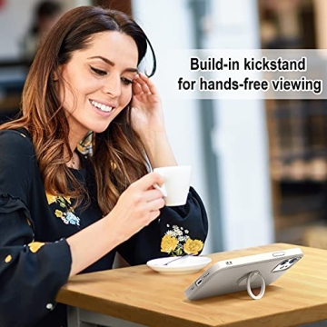 Hython iPhone 12 & 12 Pro Case with Rotatable Kickstand