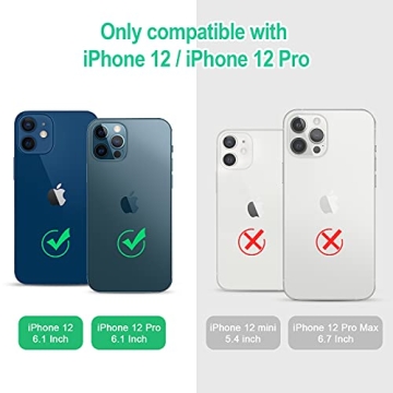 Hython iPhone 12 & 12 Pro Case with Rotatable Kickstand