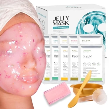 BRÜUN Hydrating Jelly Mask Spa Set - 10 Treatments