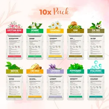 BRÜUN Hydrating Jelly Mask Spa Set - 10 Treatments