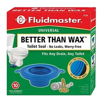 Fluidmaster 7530 Wax-Free Toilet Seal for Effortless Installation