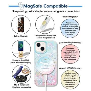 Sonix x Hello Kitty Case for iPhone 13, Compatible with MagSafe Charging (Dreamy Cinnamoroll)