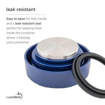 LunchBots 16oz Leak-Proof Stainless Steel Thermos