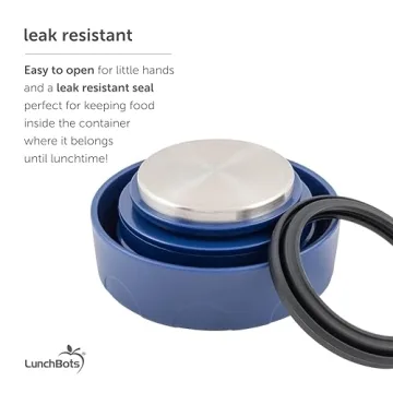LunchBots 16oz Leak-Proof Stainless Steel Thermos