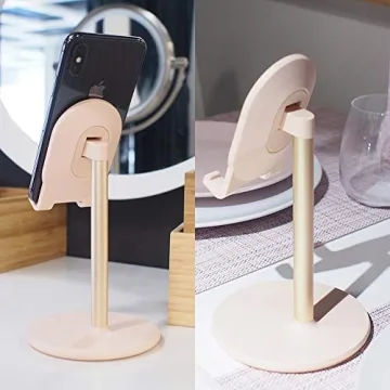 Adjustable Bright Stone Phone Stand for All Devices