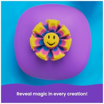 Kinetic Sand SquishMotion Set with Tools and Storage Case