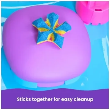 Kinetic Sand SquishMotion Set with Tools and Storage Case