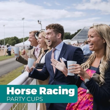 Mint Julep Plastic Cups 12 Pack for Derby Party