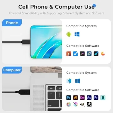 TeinenRon Graphics Tablet 10x6 Inch for Art & Design