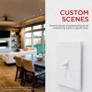 UltraPro Z-Wave Smart Light Switch for Effortless Automation