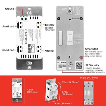 UltraPro Z-Wave Smart Light Switch for Effortless Automation