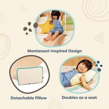 B. Toys Teeter-Toddler Kids Balance Board & Chair