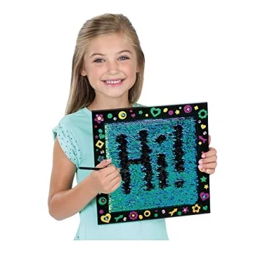 Creativity for Kids Sequin Drawing Board - Endless Fun!
