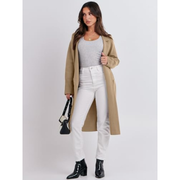 ANRABESS Women Cardigan Thick Knit Oversized Blazer