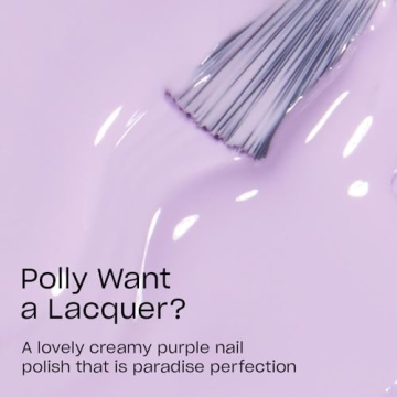 OPI Polly Want a Lacquer? Soft Purple Nail Polish
