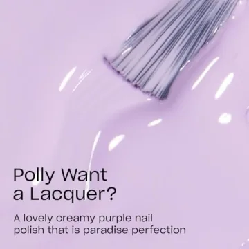 OPI Polly Want a Lacquer? Soft Purple Nail Polish